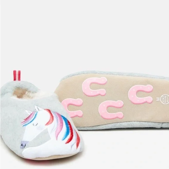 NWT Joules Horse 🐴  Felt Slippers - Picture 4 of 6